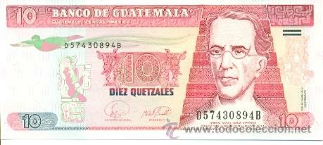 Billete de 10 quetzales