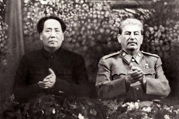Stalin signed a treaty of friendship with China