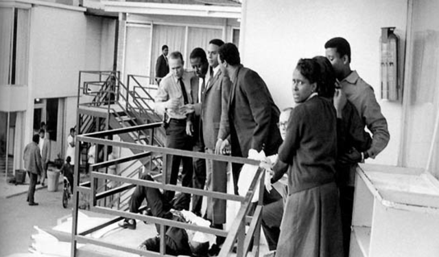 Martin Luther King Jr. assasinated