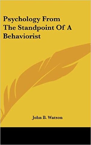 John B. Watson, Manual Psychology