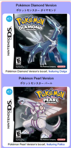 Pokémon Diamond and Pearl