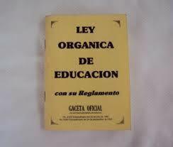 Ley Orgánica de Instrucción Pública