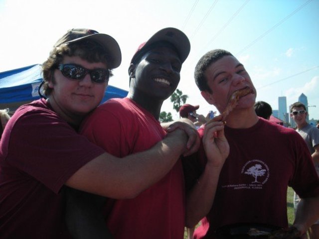 Fsu and alabama tail gate 11th