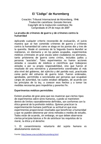 Código de Nuremberg