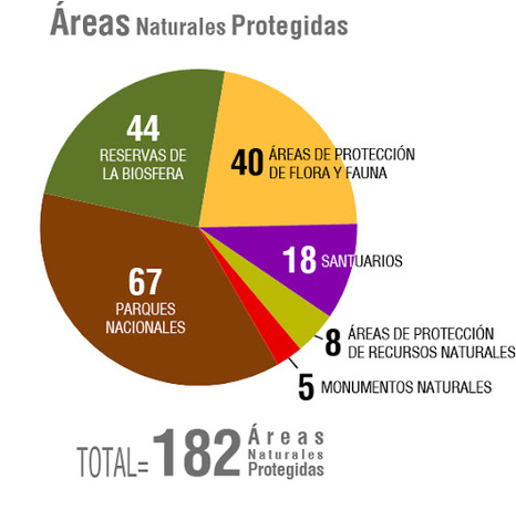 Se clasifican las ANP federales de México