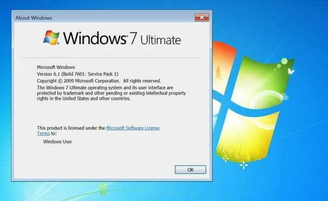 Windows 7 6.1