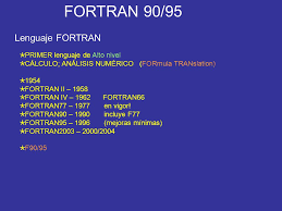 El primer lenguaje de programación