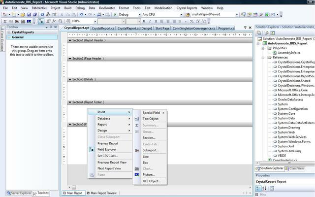 Crystal report 2008 v12