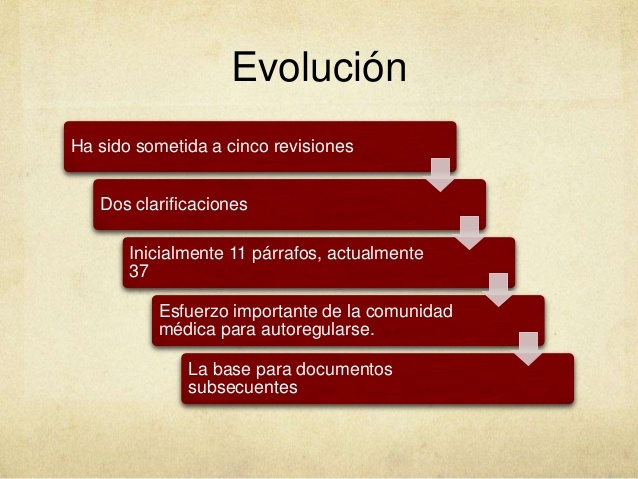 Segunda revisión de la declaración de Helsinki II