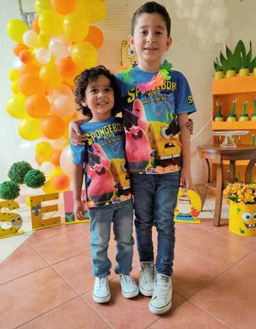 Conocí a mis hermanitos.