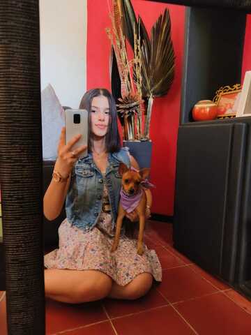 Adopté a mi perrita, Camila.