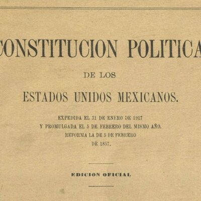 Timeline: Constituciones de Mexico