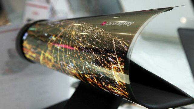 Televisores con pantallas plegables.