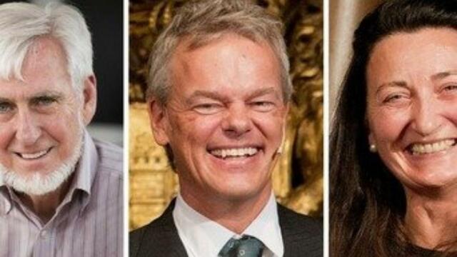 John O'Keefe, Edvard Moser y May-Britt Moser