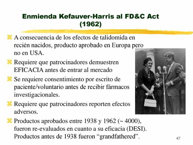 Ley "Enmienda Kefauver-Harris"
