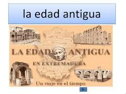 Inicio de la edad antigua