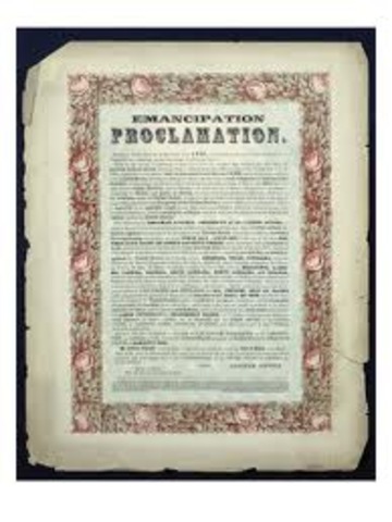 Emancipation Proclamation is passed