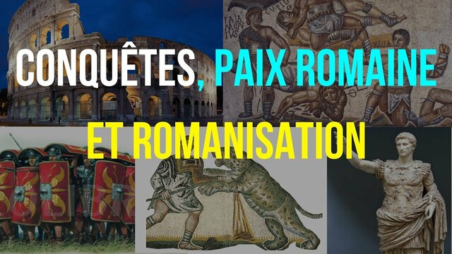 La romanisation des territoires conquis