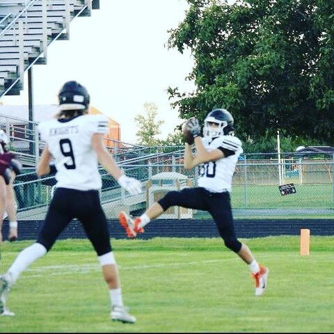 Scored for the first time in football