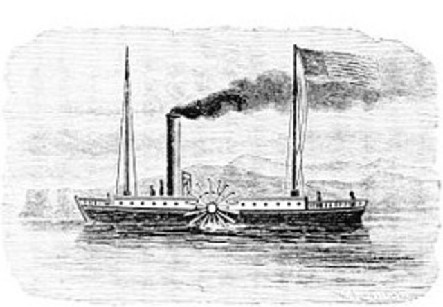 Primers vaixells de vapor