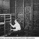 Eniac changing a tube