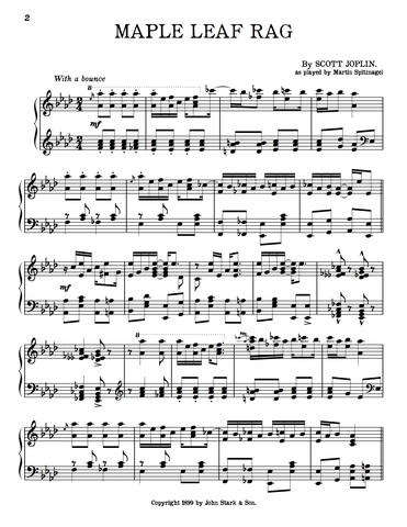 Maple Leaf Rag is published