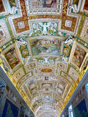 Michelangelo begins work on the Sistine Chapel ceiling