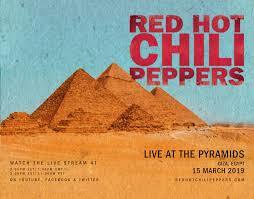 RHCP performs in Egypt