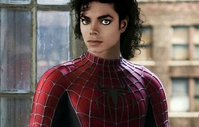 MICHAEL JACKSON INTENTO SE SPIDER-MAN
