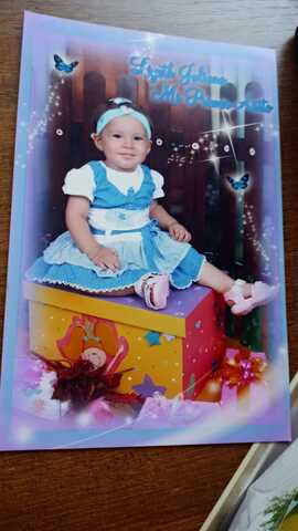 aca solo tenia 1 añito