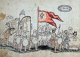 Llegada de Nuño Beltrán a Tzintzuntzan