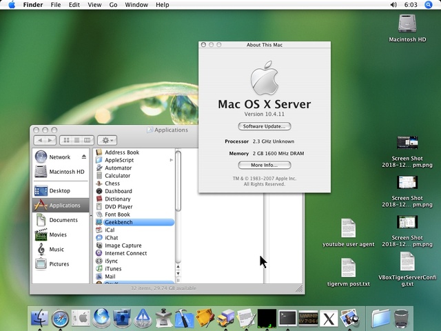 Mac OS X 10.4 (Tiger)