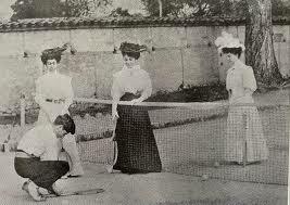 primera cancha de tenis que fue construida en terrenos del Polo Club