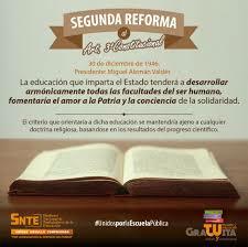 Segunda reforma del Articulo 3° de la Constitución