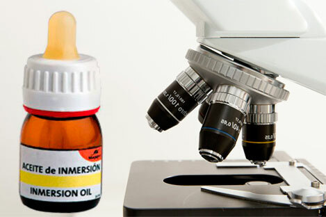 Microscopía de inmersión sustituyendo agua por aceite de cedro. Abbe y Carl Zeiss.