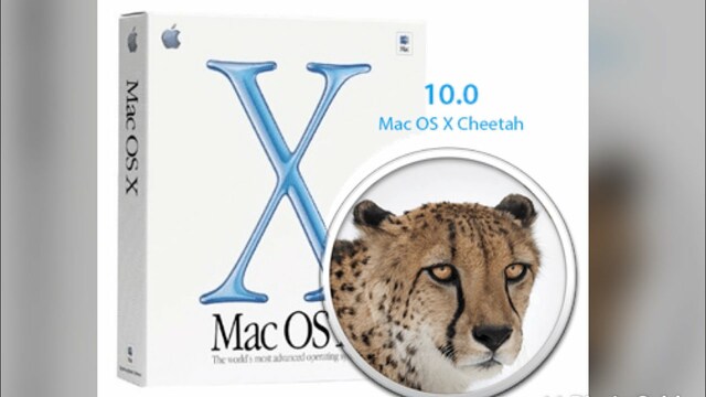 Mac OS X Cheetah 10.0 -10.0.4
