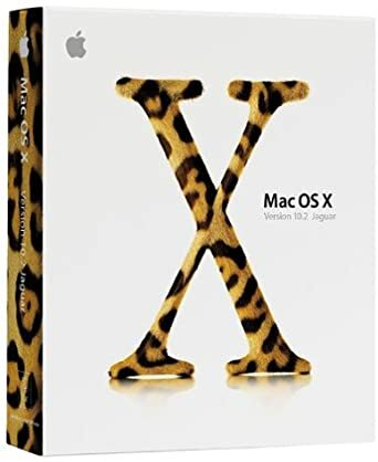Mac OS X Jaguar 10.2 - 10.2.8