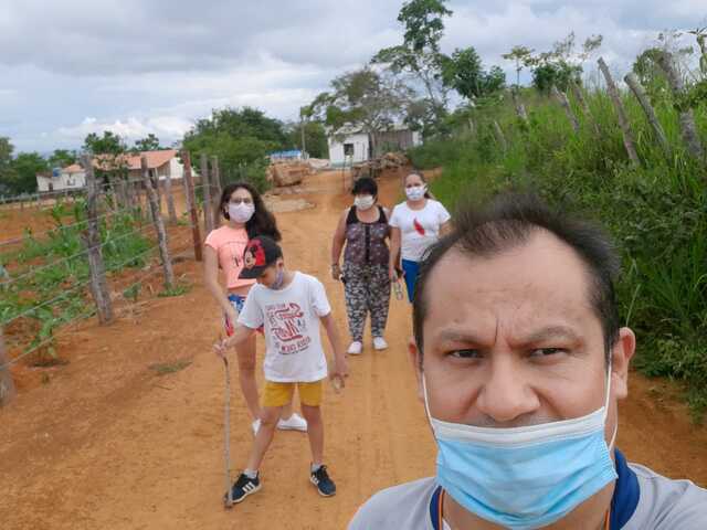 DIA DE CAMINATO CON MI FAMILIA