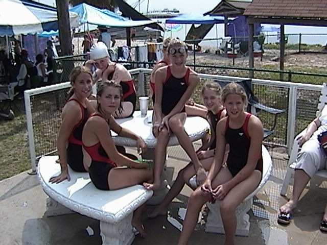 One of my first swim meets