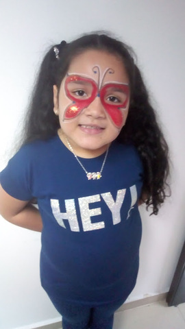me pintaron la carita