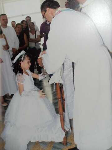 en mi primera comunión