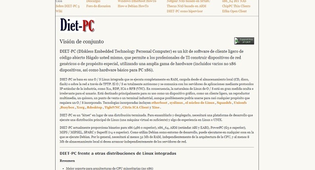Linux: DIET-PC