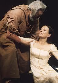 Friar Laurence arrives at the Capulet tomb