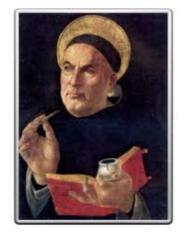 Scholasticism: Aquinas (1224-1274)