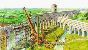 Construcció del primer aqueducte
