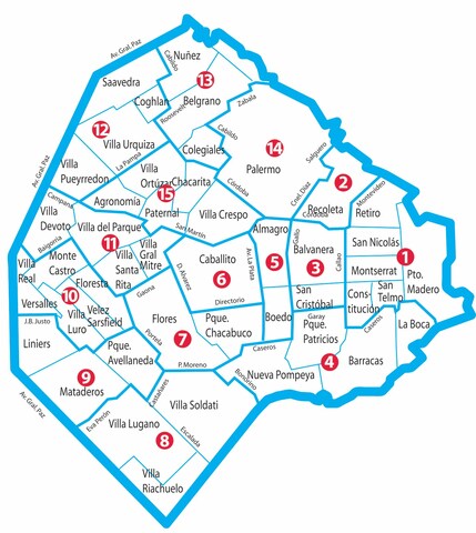 Se sanciono la ley 1.777 de las Comunas