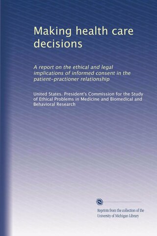 a President Commission for the Study of Ethical Problems in Medicine and Biomedical and Behavioral Research,