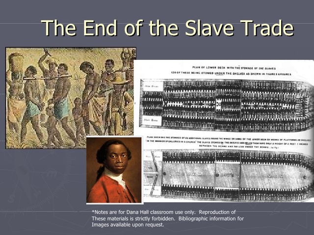 slave trade ended