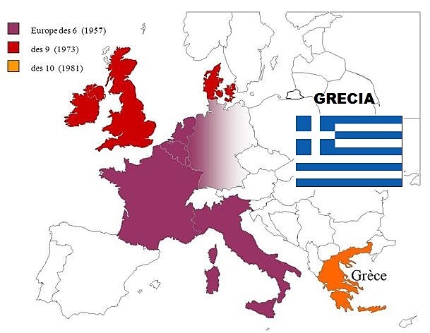 Admisión de Grecia