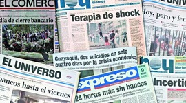 Timeline: Feriado bancario   por: Gustavo Burbano